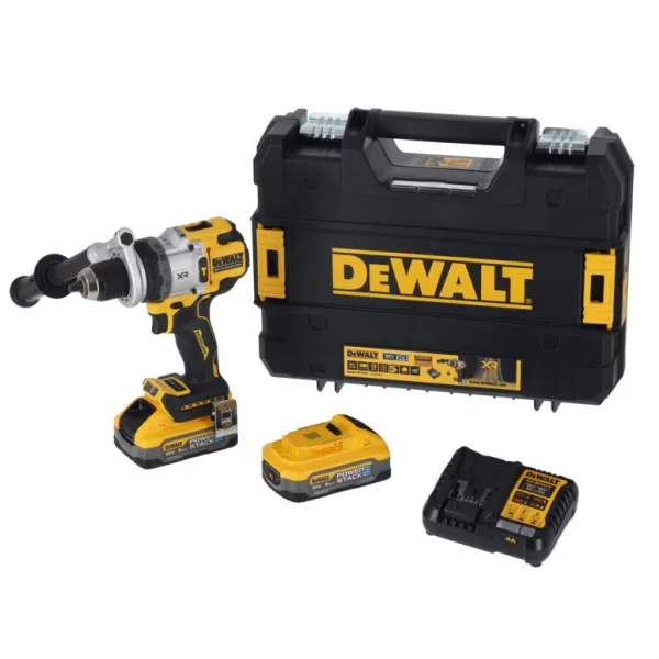 Aku vŕtačka s príklepom 18V 2x5,0Ah DeWALT POWERSTACK DCD1007H2T