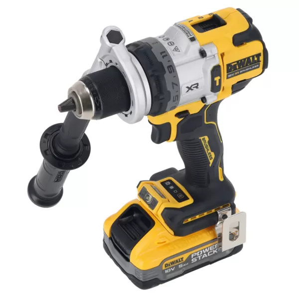 Aku vŕtačka s príklepom 18V 2x5,0Ah DeWALT POWERSTACK DCD1007H2T
