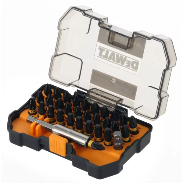McLaren DeWALT DT70901T 32-dielna súprava príslušenstva FLEXTORQ so štandardným držiakom bitov
