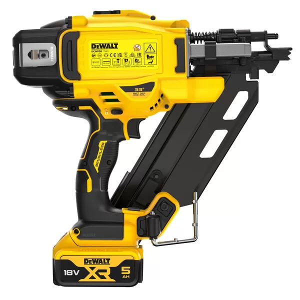 Aku tesařská hřebíkovačka 18V 2x5,0Ah DeWALT DCN930P2