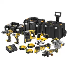 Aku bezuhlíková kombo sada nářadí 18V 3x5,0 Ah XR DeWALT DCK755P3T