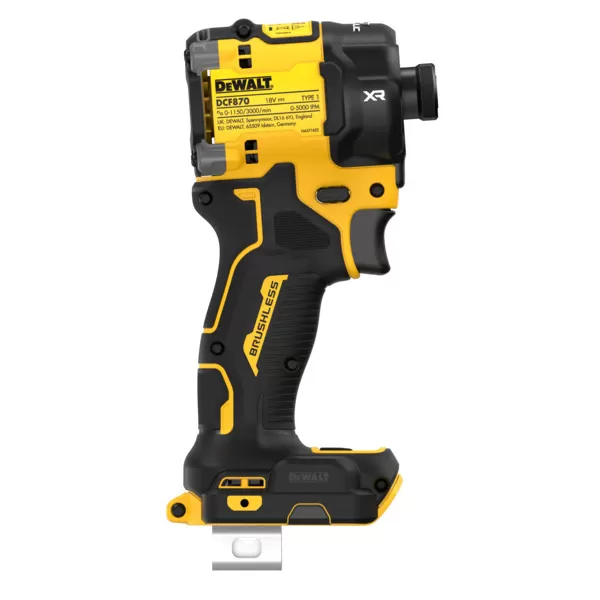 Aku bezuhlíkový hydraulický utahovák 1/4" 18V bez aku DeWALT DCF870N