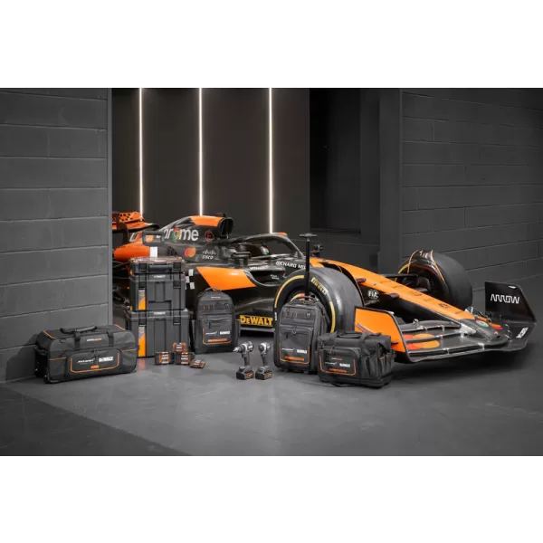 Aku příklepová vrtačka 18V/2x5,0Ah limitovaná edice McLaren DeWALT DCD85MP2T