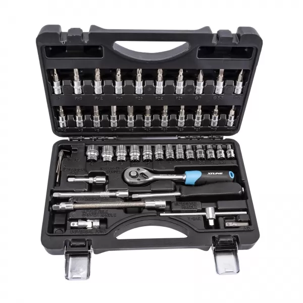 Sada hlavic 1/4" 46 dílů Xtline XT40046