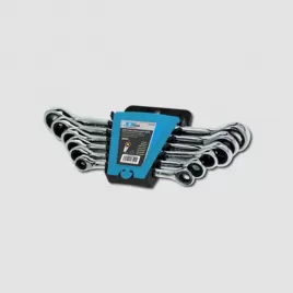 6-ti dílná sada ráčnových oboustranných klíčů 8-19mm Xtline KL346600