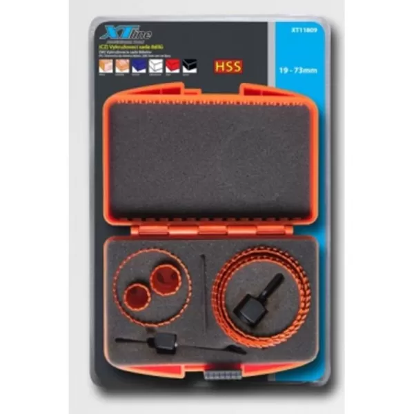 Vykružovací sada 19-73mm 9dílů Xtline XT11809
