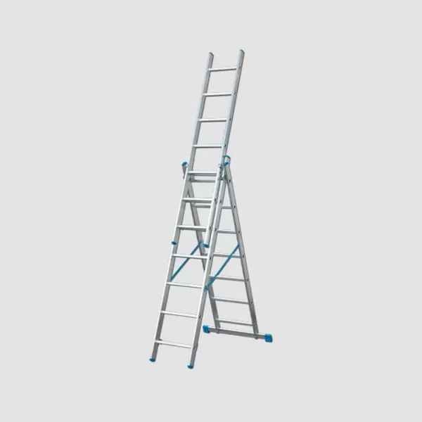 Žebřík 3x9 trojdílný hliníkový XTline XT609EK