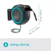 Aku nástěnný box na hadici PowerRoll XXL 40 m, tyrkysový - bez aku Gardena 18645-55