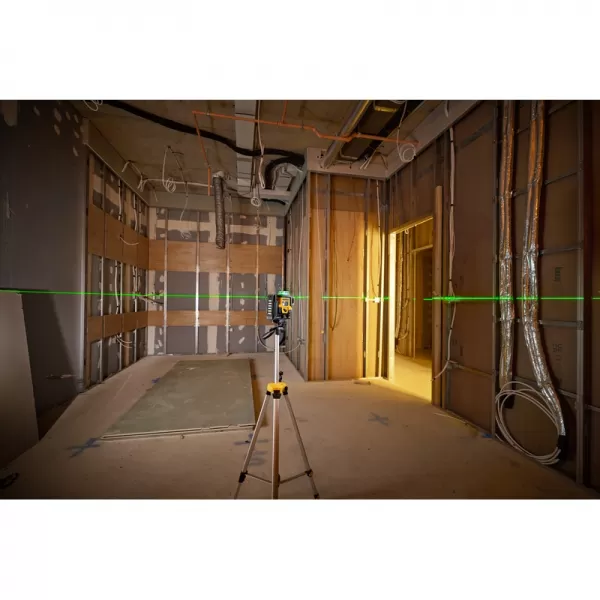 Laser 3x360 zelený TSTAK DeWALT DCLE14361GB