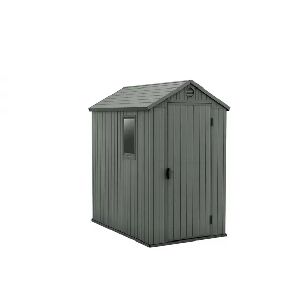 Zahradní domek 4 x 6 zelený, s podlahou Keter Darwin