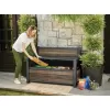 Zahradní lavice Keter Deco Garden Bench Walnut 612055