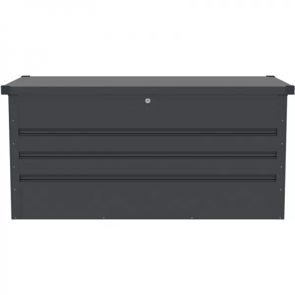 Zahradní box G21 Denver 280 L, antracitový plechový 63900840