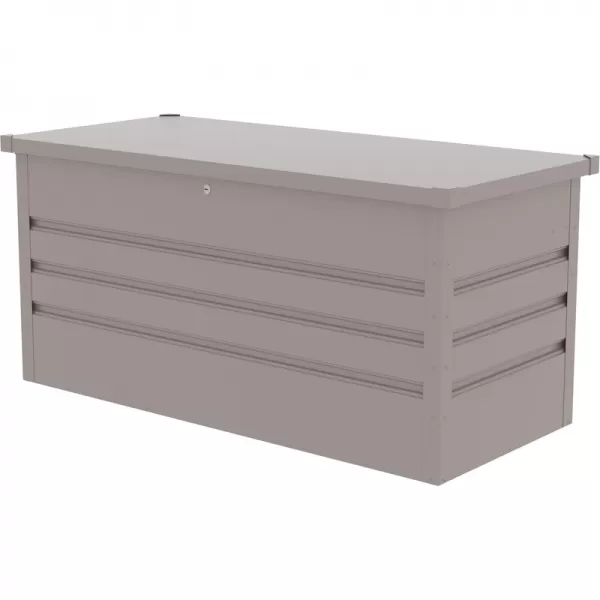 Zahradní box G21 Denver 400 L, šedý plechový 63900843