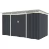Zahradní domek G21 GRAH 700 - 340 x 206 cm, antracitový 6390093