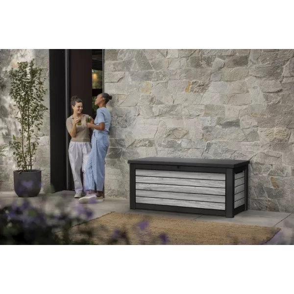 Zahradní box Keter Deco 630 l storm grey 612053