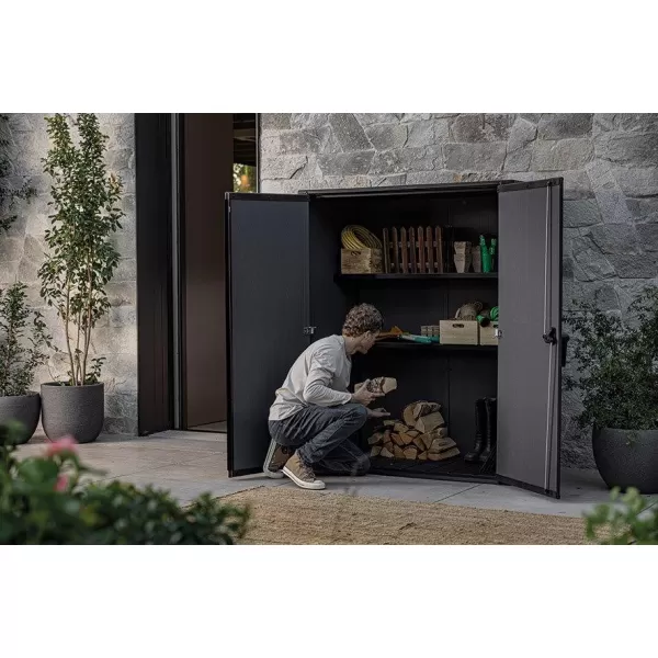 Záhradný box Keter Signature 1400 l Venetian hnedý 610685