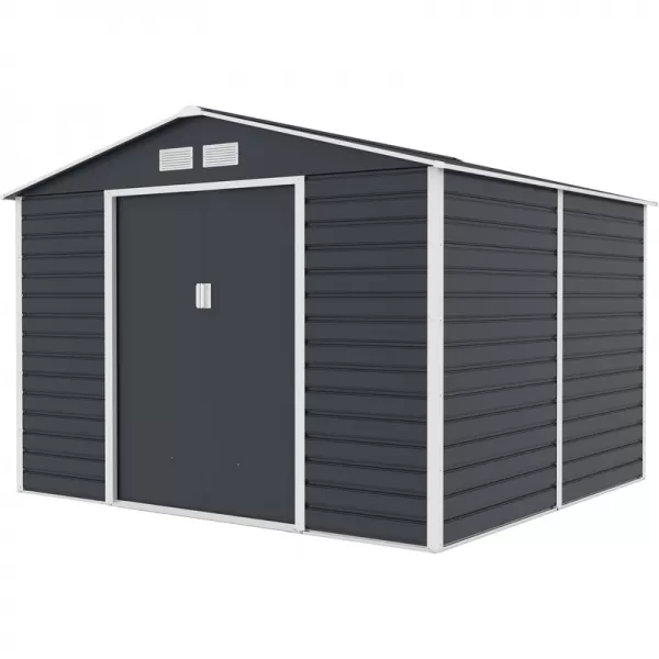 Zahradní domek G21 GAH 706 - 277 x 255 cm, antracitový 63900692