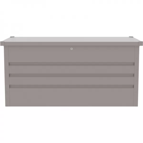 Zahradní box G21 Denver 280 L, šedý plechový 63900841