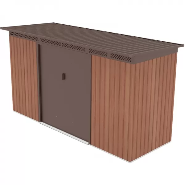 Zahradní domek G21 GRAH 483 - 340 x 142 cm, hnědý 6390092