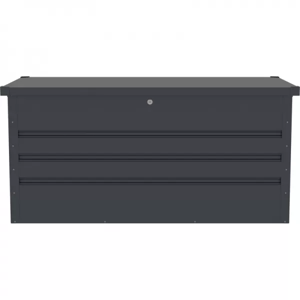 Zahradní box G21 Denver 400 L, antracitový plechový 63900842
