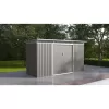 Zahradní domek G21 GRAH 483 - 340 x 142 cm, metalický šedý 63900992