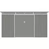 Zahradní domek G21 GRAH 700 - 340 x 206 cm, metalický šedý 63900993