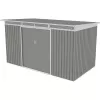 Zahradní domek G21 GRAH 700 - 340 x 206 cm, metalický šedý 63900993