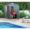Zahradní domek Keter MANOR 6 x 5 DD šedý / bílý, s podlahou