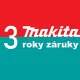 Predĺžená záruka Makita na 3 roky (registrácia produktu do 4 týždňov)