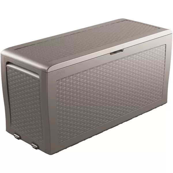 Zahradní box Keter Samoa Rattan Box 270L cappuccino 610247