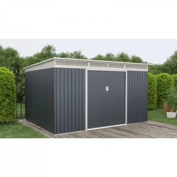 Zahradní domek G21 GRAH 915 - 340 x 269 cm, antracitový 6390095