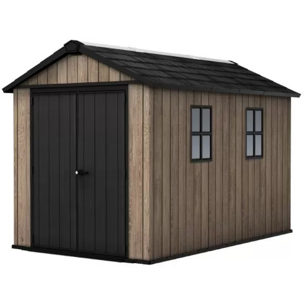 Zahradní domek 7,5 x 11 Ashwood, s podlahou Keter Apex 612048