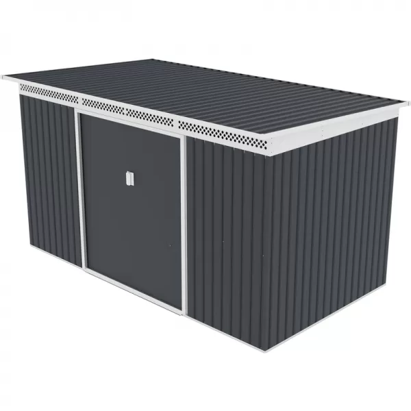 Zahradní domek G21 GRAH 700 - 340 x 206 cm, antracitový 6390093