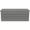 Zahradní box G21 Denver 560 L, metalický šedý plechový 63900852