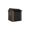 Zahradní domek 7,5 x 7 Walnut, s podlahou Keter Apex