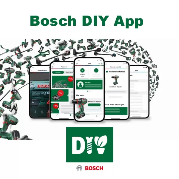 Predĺžená záruka Bosch na elektrické náradie Bosch pre domácich majstrov a domácich majstrov (registrácia produktu do 4 týždňov)