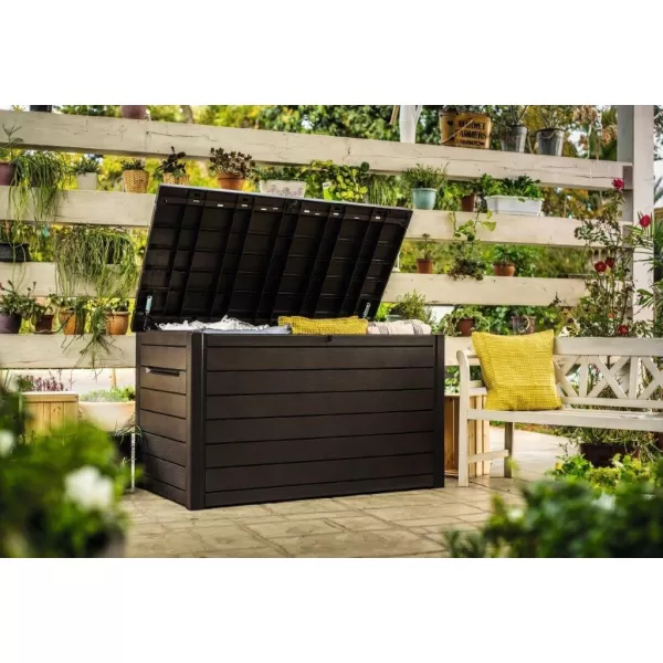 Zahradní box Keter Ontario 870 L wood hnědý 610327