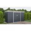 Zahradní domek G21 GRAH 483 - 340 x 142 cm, antracitový 6390091