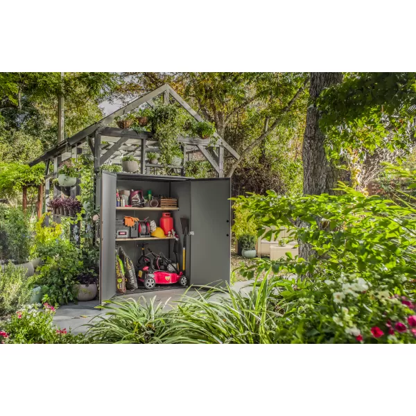 Zahradní box Keter Premier High Store šedý 610250