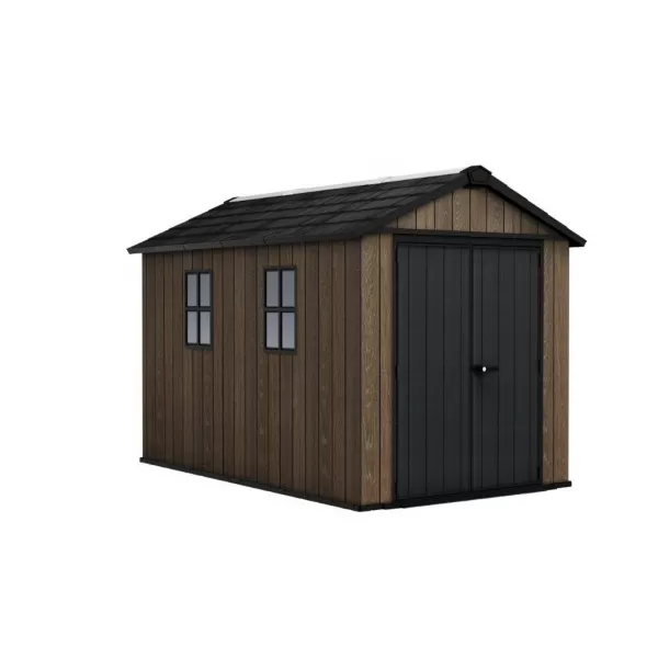 Zahradní domek 7,5 x 11 Walnut, s podlahou Keter Apex