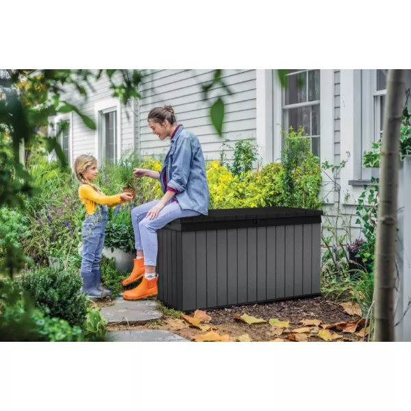 Zahradní box Keter Darwin 570L šedý, poškozený obal 6106591