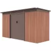 Zahradní domek G21 GRAH 483 - 340 x 142 cm, hnědý 6390092