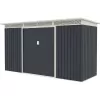Zahradní domek G21 GRAH 483 - 340 x 142 cm, antracitový 6390091