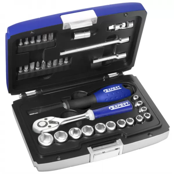34dílná sada nářadí 1/4" TONA Expert E194672T