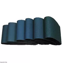 Brusný pás 2000 × 100 mm P 120 zirkon pro RPSM Metallkraft BP2000100120Z