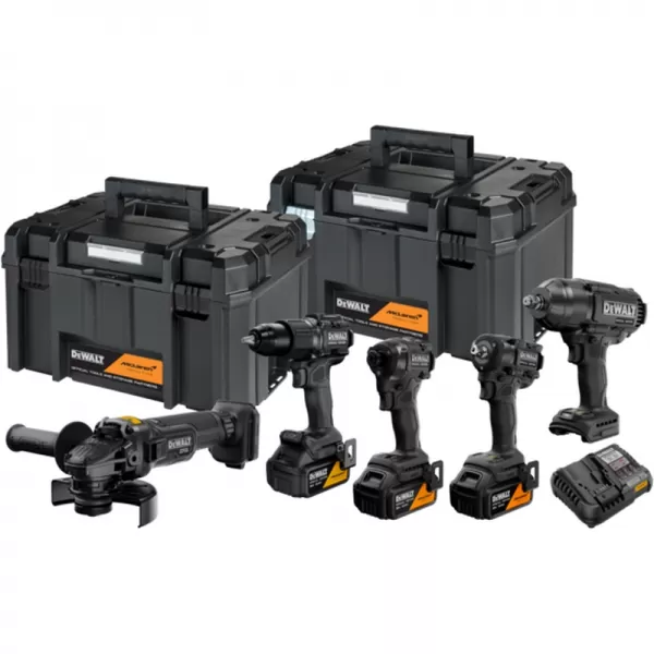 Aku kombo sada 18V/3x5,0Ah DCD86 + DCF86 + DCF99 + DCF92 + DCG45 McLaren DeWALT DCK5222MP3T