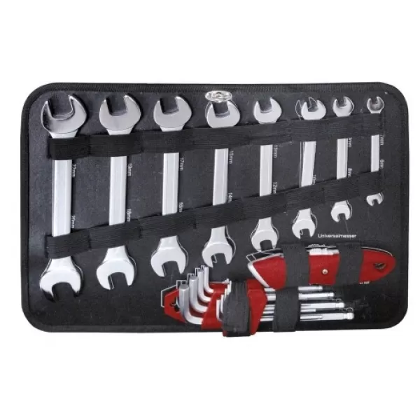 Profesionálny hliníkový kufrík na náradie so 162 dielmi ZUR-TS0495